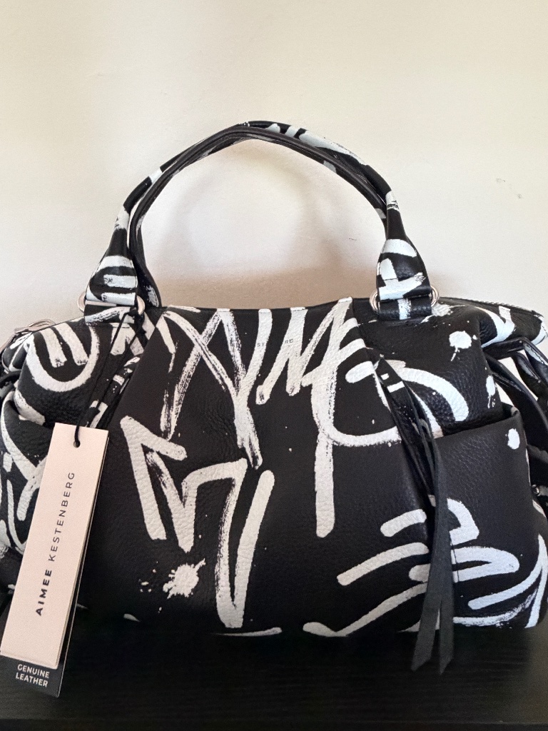 Nwt Brand New: Aimee Kestenberg Tamitha Convertible Leather Satchel